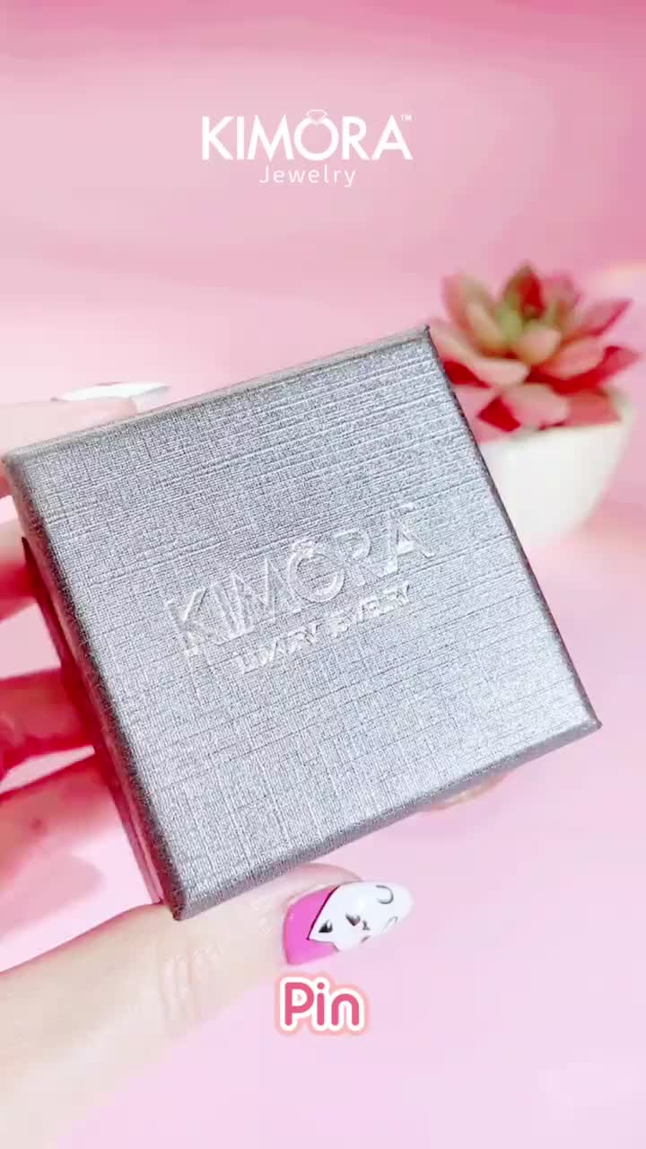 Kimora - Anting Tusuk Rhodium Wanita Pin Anr411