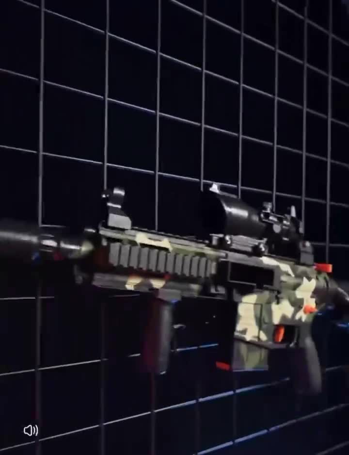 Mainan Anak TOY GUN M416 ASSAULT EVA SOFT BULLET All Black SNI Aman untuk Anak Usia 4-6 Tahun / Mainan Tentara Anak - Model Terbaru Permainan