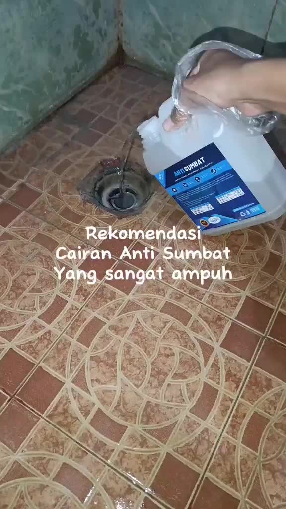 DNS anti sumbat saluran air pipa mampet WC wastafel tempat cuci piring ukuran 1liter