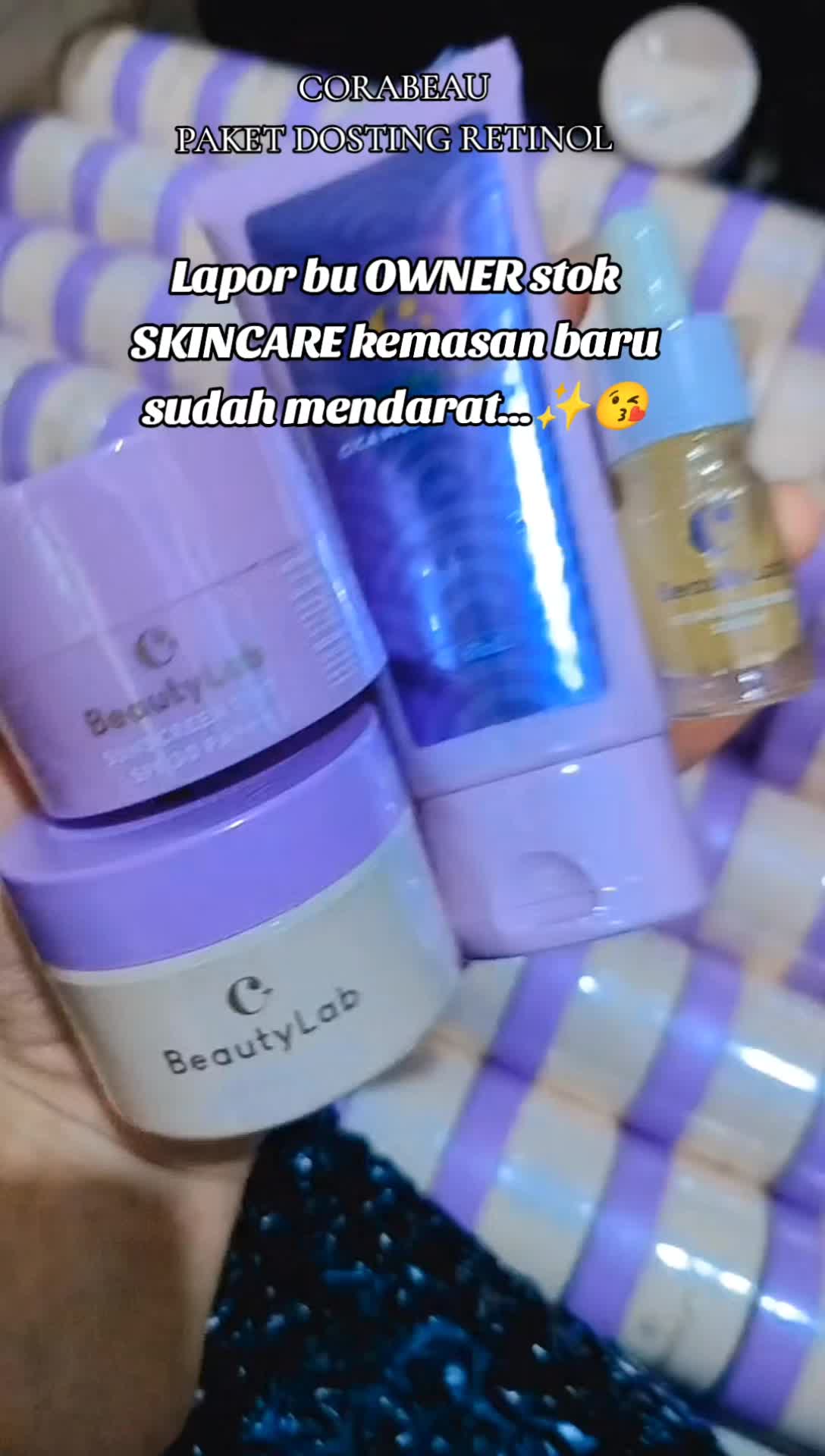[ SUPER PROMO SIAP KIRIM ] CORABEAU MELACARE RETINOL DOSTNG KULIT BADAK BPOM DISTRIBUTOR DEPOK