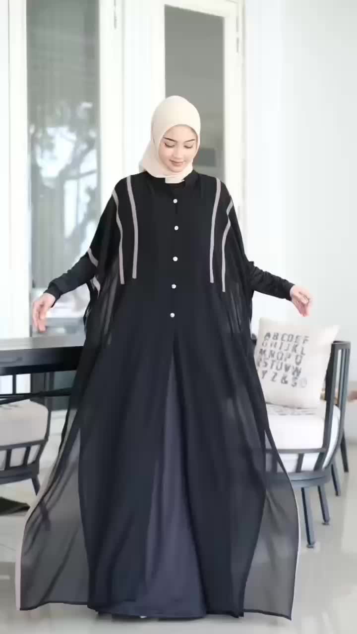 VLA - ZUYAA GAMIS SET 2 IN 1 JERSEY LUCY MIX CERUTY BABYDOLL DRESS VIRAL TERKINI 2025