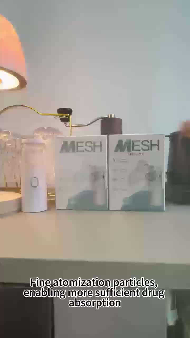 Alat Terapi Pernafasan Asma Ultrasonic Inhale Nebulizer Mini Portable Handheld Inhaler Nebulizer Machine
