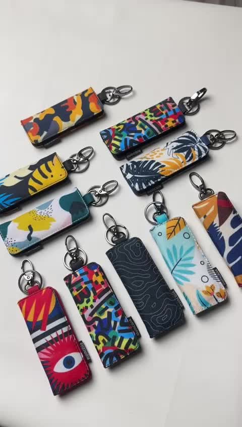 Gantungan Kunci Motor Dompet STNK mobil Remote Keyless Keychain Smartkey Slim Hadiah
