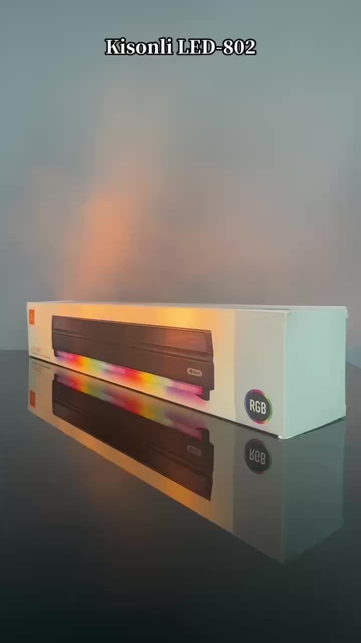 KISONLI Speaker Wireless Bluetooth/Komputer LED802 Soundbar Portable 5.3