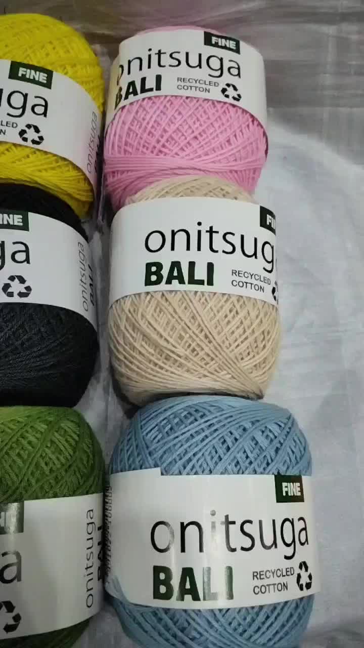 Benang Rajut Katun onitsuga Bali/Benang Rajut Katun/Benang untuk Merajut  Pen