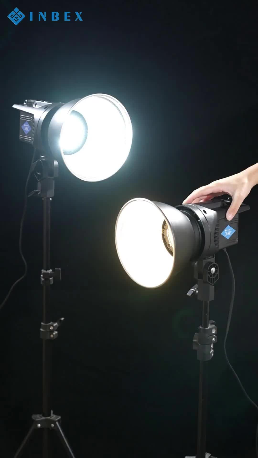 【Warranty 1-YEAR 】【24H Shipping】【COD】INBEX IL60 Lighting Studio 60W Kecerahan Tinggi Kontent Kreator Lampu Portabel Studio Kecil Mini Lighting Foto