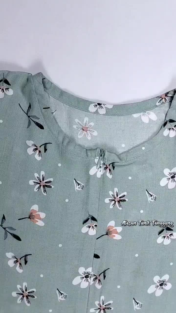 Atasan Tunik Rayon Anak Tanggung Usia 10-12 Tahun