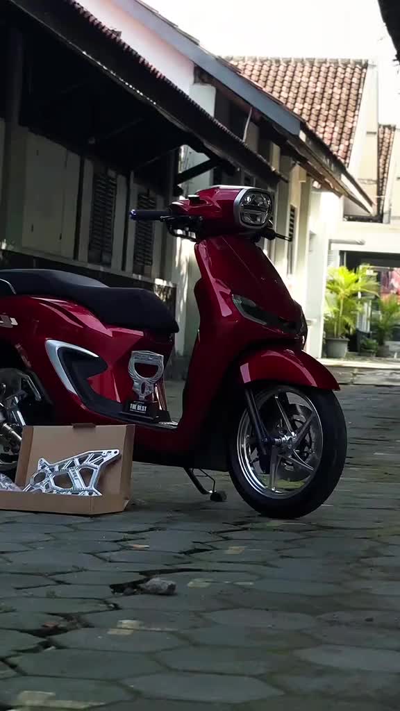 Swing Arm Stylo 160 CBS Full CNC Billet Aluminium T6 NBR Matic Performance Motor Motorcycle