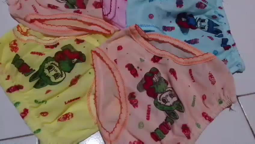 12 Pcs Cd Celana Dalam Anak MOTIF Labubu Terbaru Usia 1-6 Tahun cd anak perempuan LUSINAN TERLARIS pakaian dalam xl cuci kering 3-4 tahun