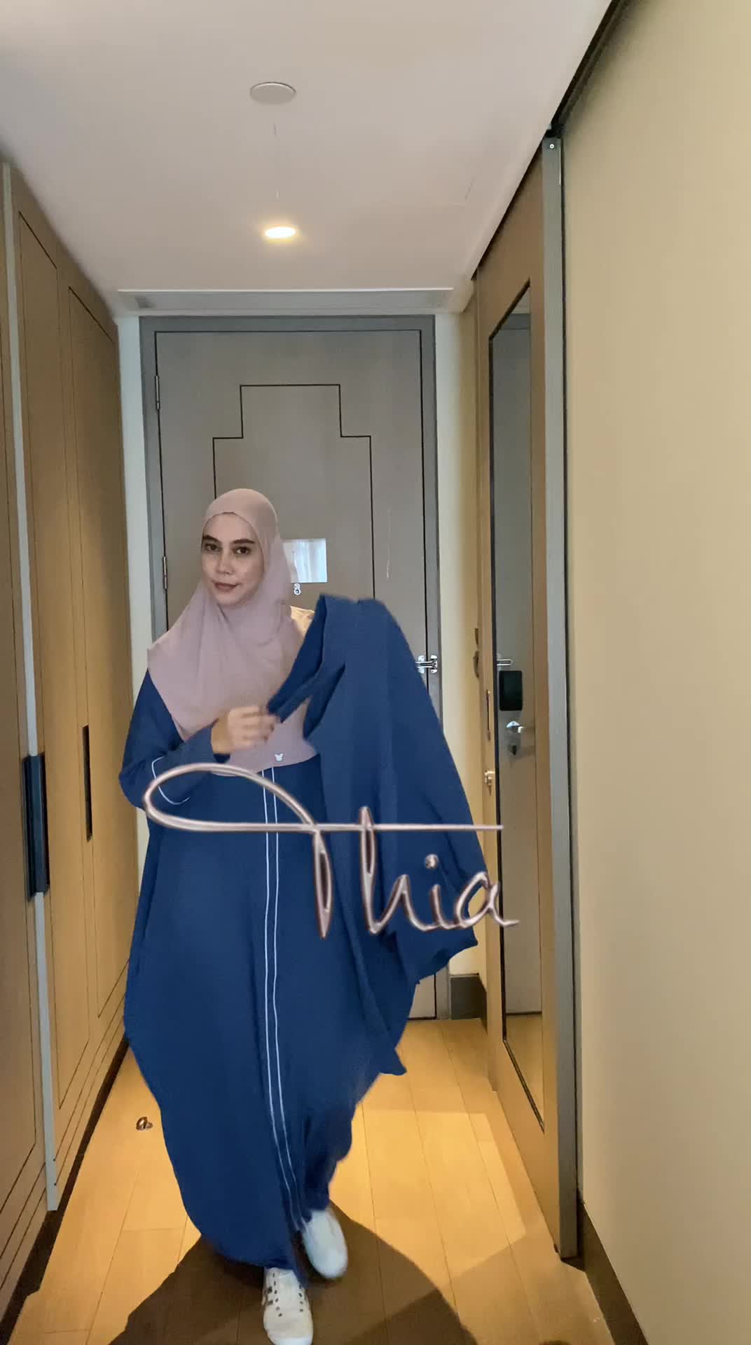 THIALABEL Tahirah French Khimar Instan