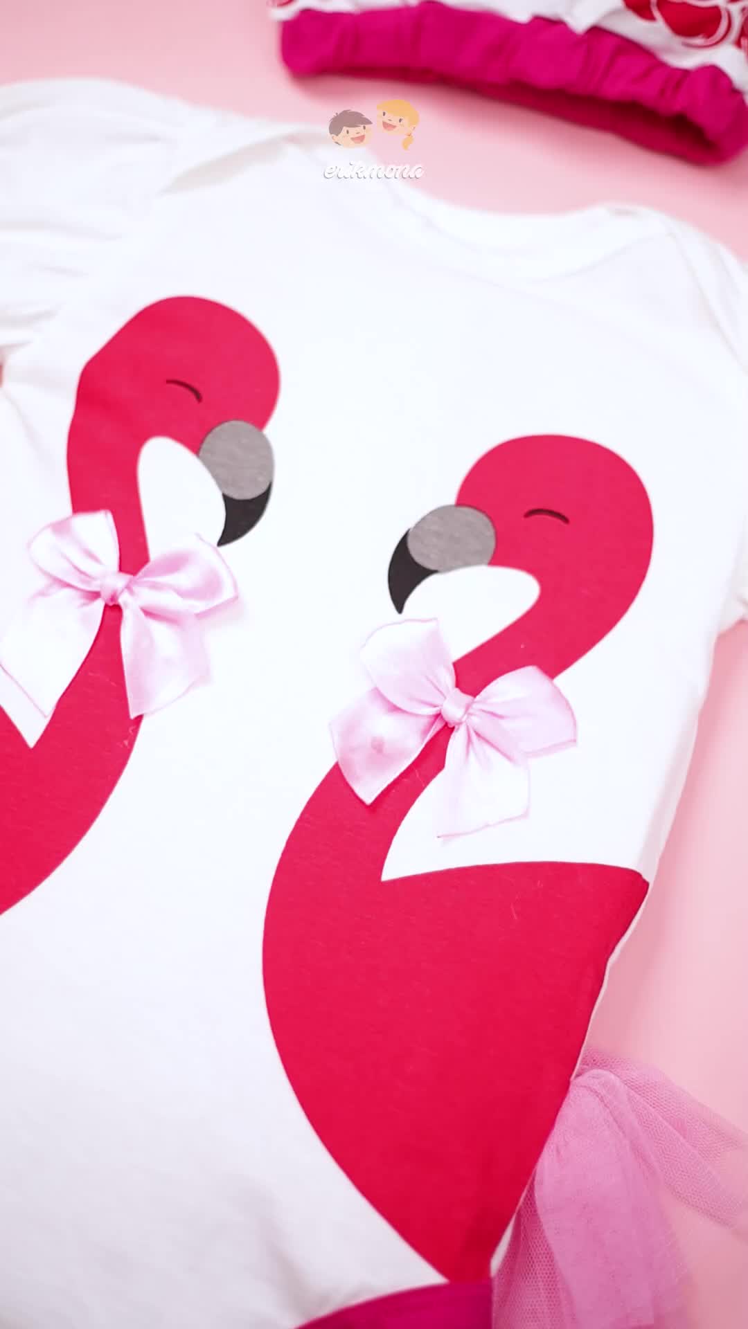 Ermon Baby - Jumper Bayi Perempuan Jumper Baby Cewek Lucu Karakter Angsa + Topi Usia 0 - 12 Bulan