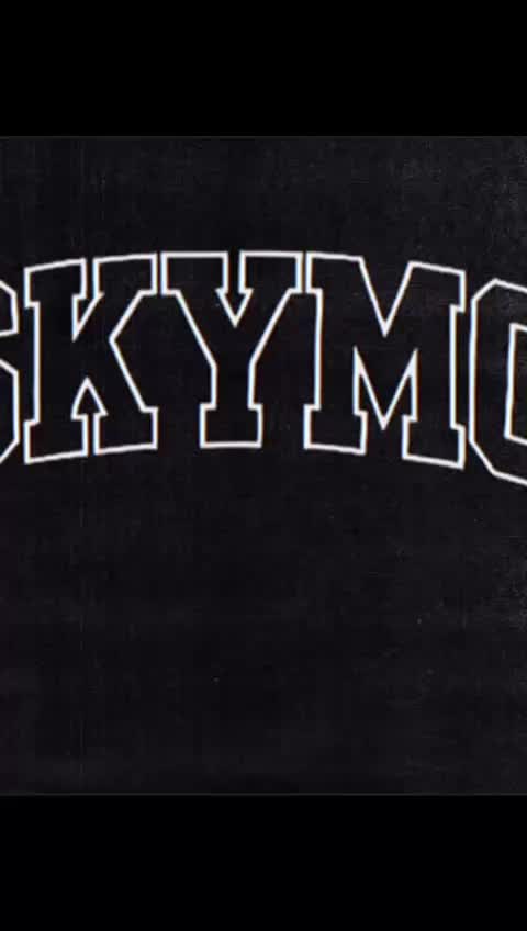 Skymo Apparel Tshirt Universt ( Black On Black , Blue , Green , Black Purple , White Purple )