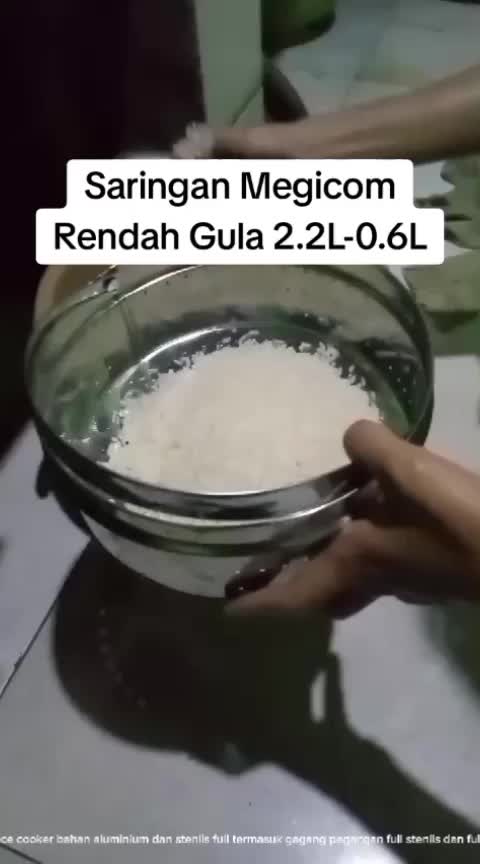 Saringan Megicom(rice cooker) Yongma 2L sampai 0.6L