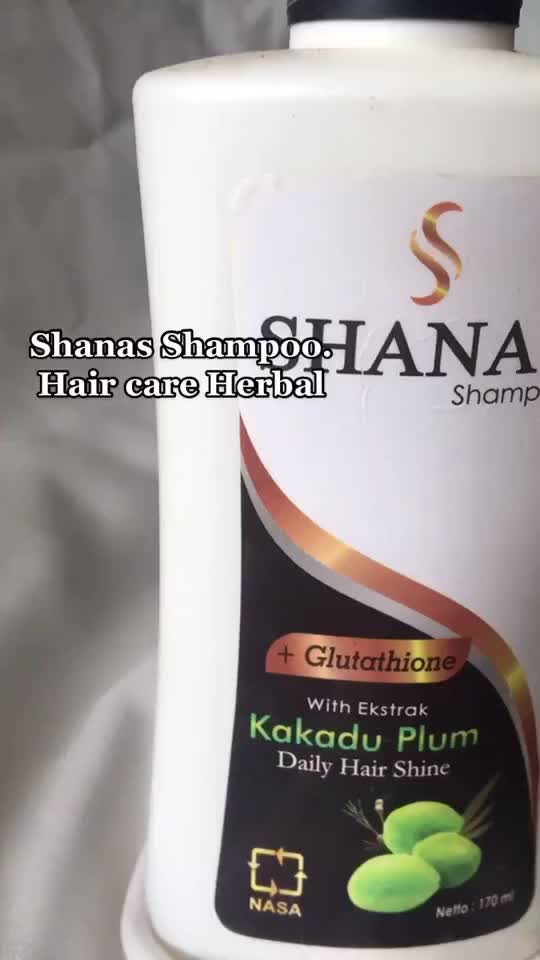 SHANAS SHAMPO 3 IN 1 UNTUK MENJAGA KELEMBABAN DAN KELEMBUTAN RAMBUT 170 ML Conditioner Perawatan Shampoo Haircare Glutathione Rontok