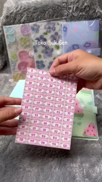 Stiker Saving Album / Stiker nomor 1 - 120 / Stiker nomor 1 - 240 / No Cutting
