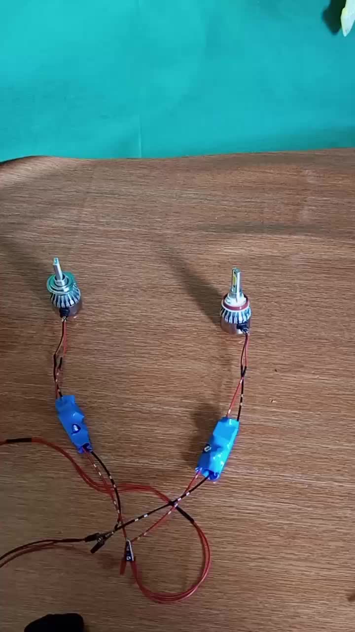 modul kedip pesawat, LED 2 sisi