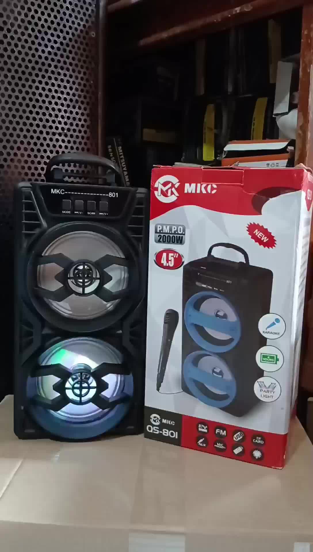 PALING MURAH ABISSS!!!!!!!!!!!!!!!Speaker Bluetooth MH-38BT Gratis Mic karaoke player FM Speaker Bluetooth FY-801 Free Mic karaoke player karoeke FM Radio digital Super Bass Subwoofer aktif Doble Speaker sound sistem