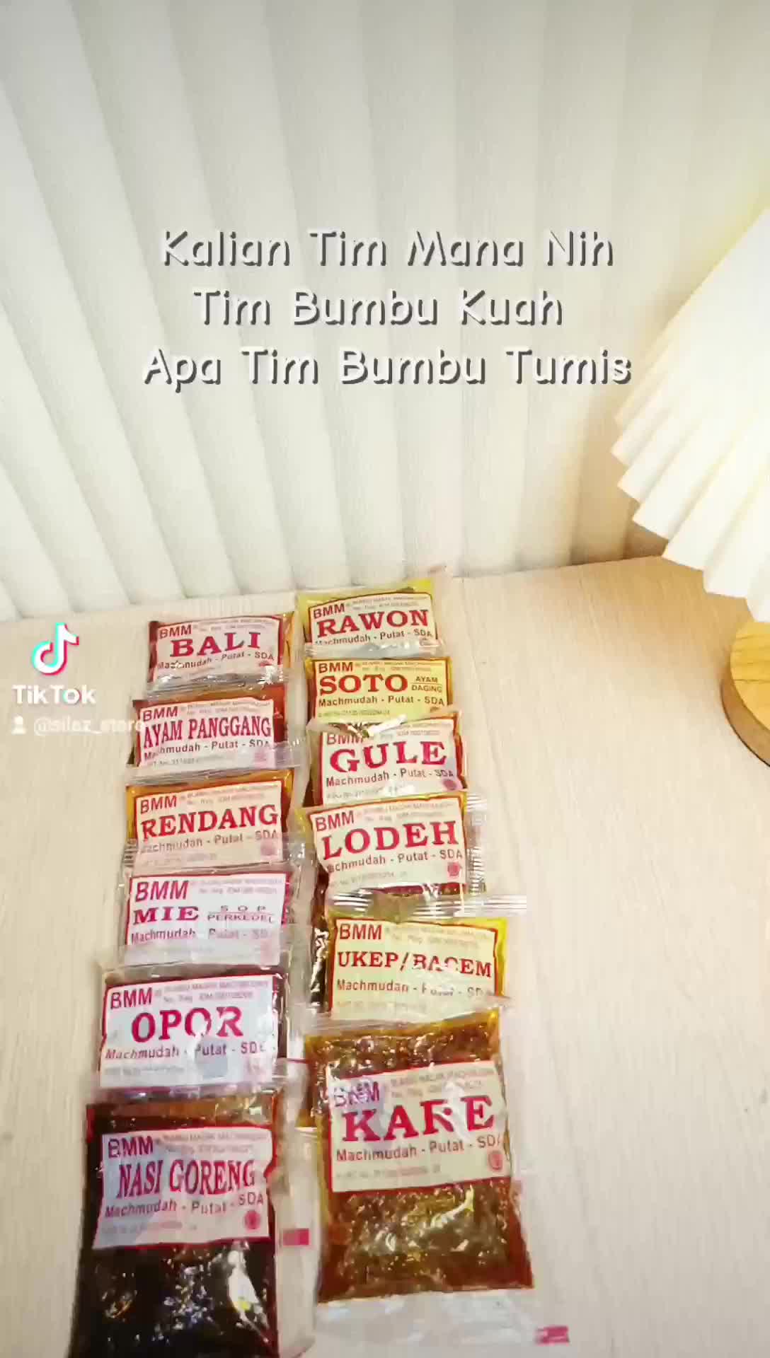 Bumbu Masak Instant Machmudah Masakan Paket 12 Bonus 1 Sachet