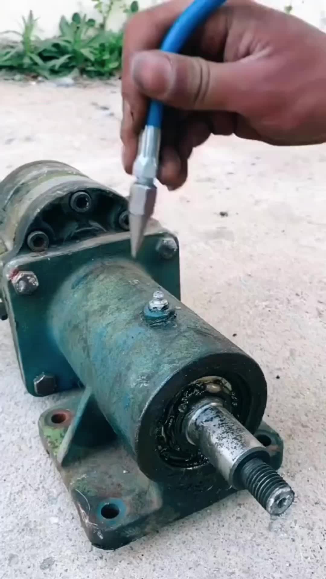 alat aplikasi minyak gemuk grease gun coupler high pressure Baja Biru Karat Konektor Kuat Kunci Listrik Penjepit Pipa Psi Selang Stainless Steel