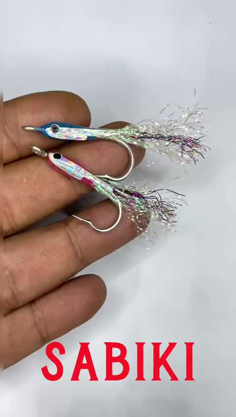Umpan sabiki untuk casting glow in the dark