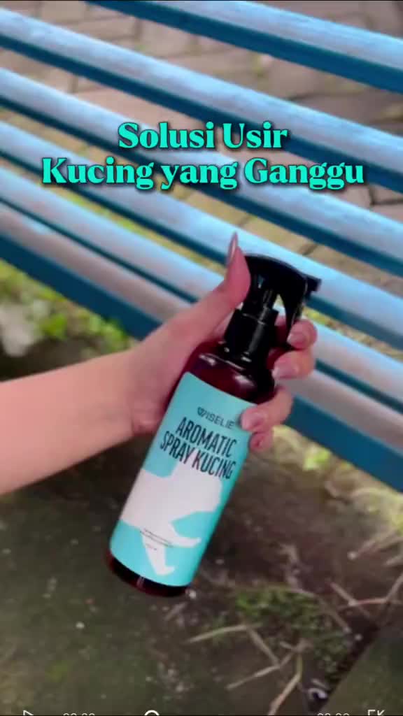 Wiselie Pengusir Kucing Bahan Alami Tidak Mengandung Racun Aman Untuk Tumbuhan Spray aman untuk Tanaman