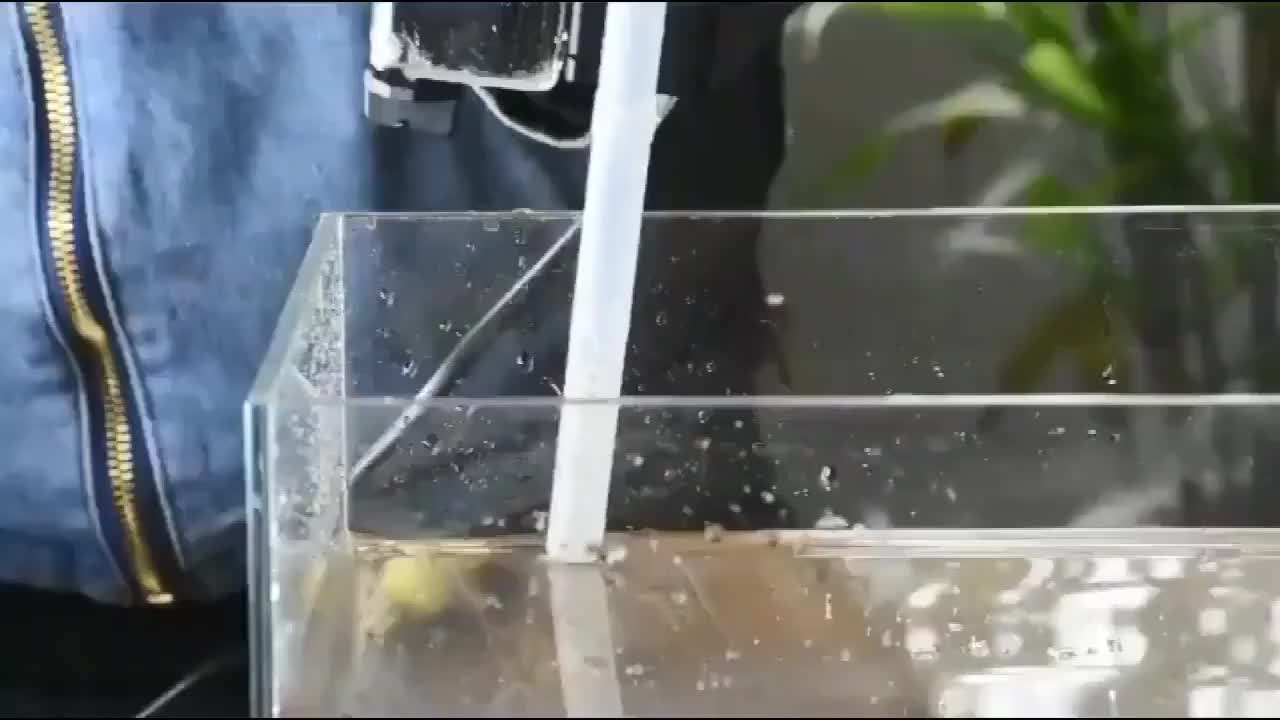 Pompa Filter Penggantung Filter Eksternal Tangki Ikan Akvarium Air Jatuh Tangki Ikan Dinding-Mounted aquarium aksesori air baru gantung full set