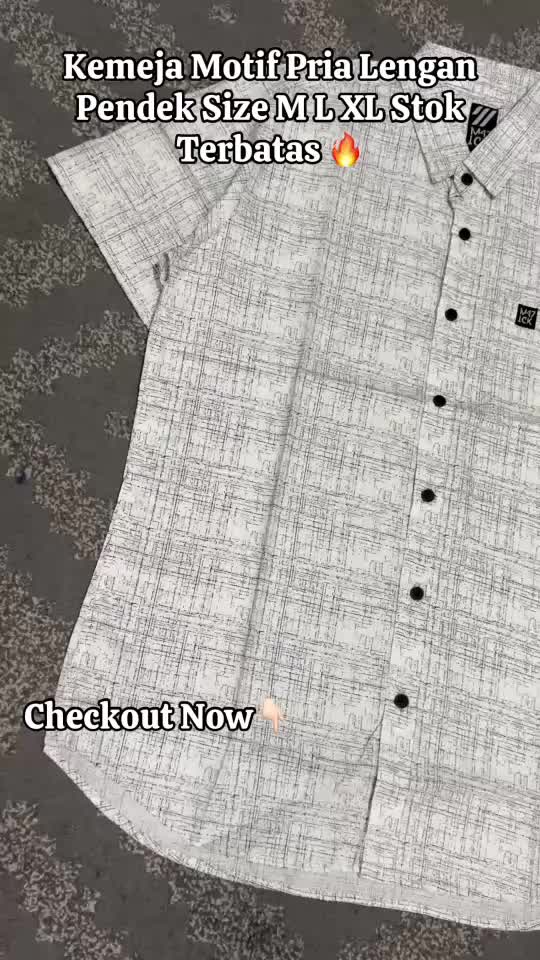 Kemeja Pendek Pria Rayon Hem Premium Surfing Atasan Pantai Cowok Baju Katun Distro