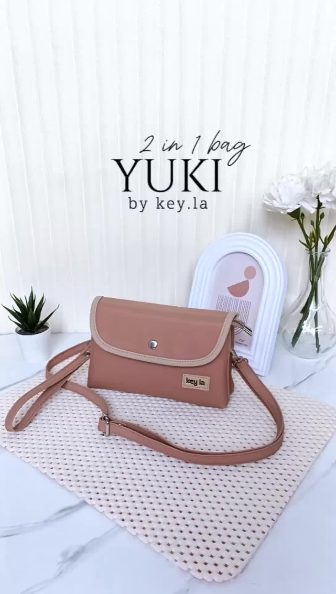KEY.LA  TAS WANITA TERBARU YUKI Waterproof Selempang