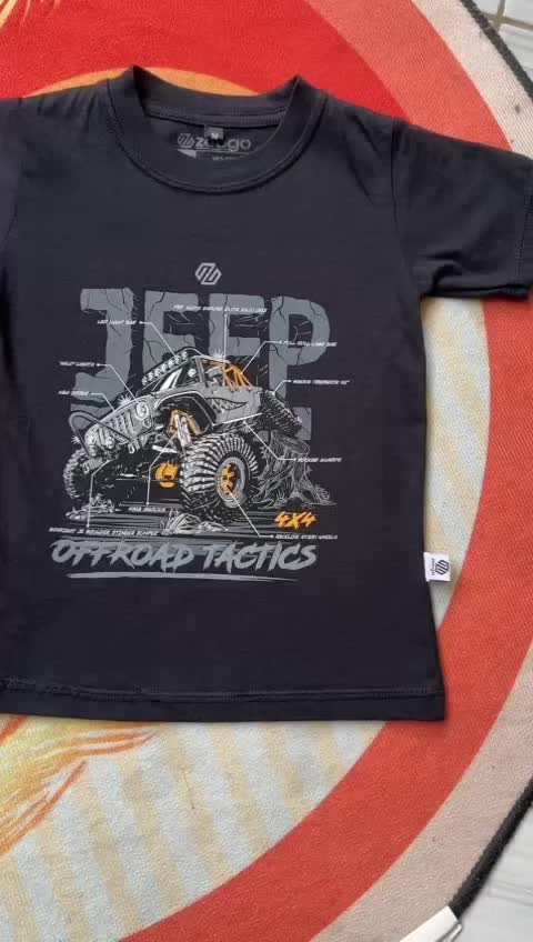 Setelan Baju Kaos dan Celana Panjang Kargo Anak Laki-Laki Umur 3-12 Tahun Fashion Pakaian