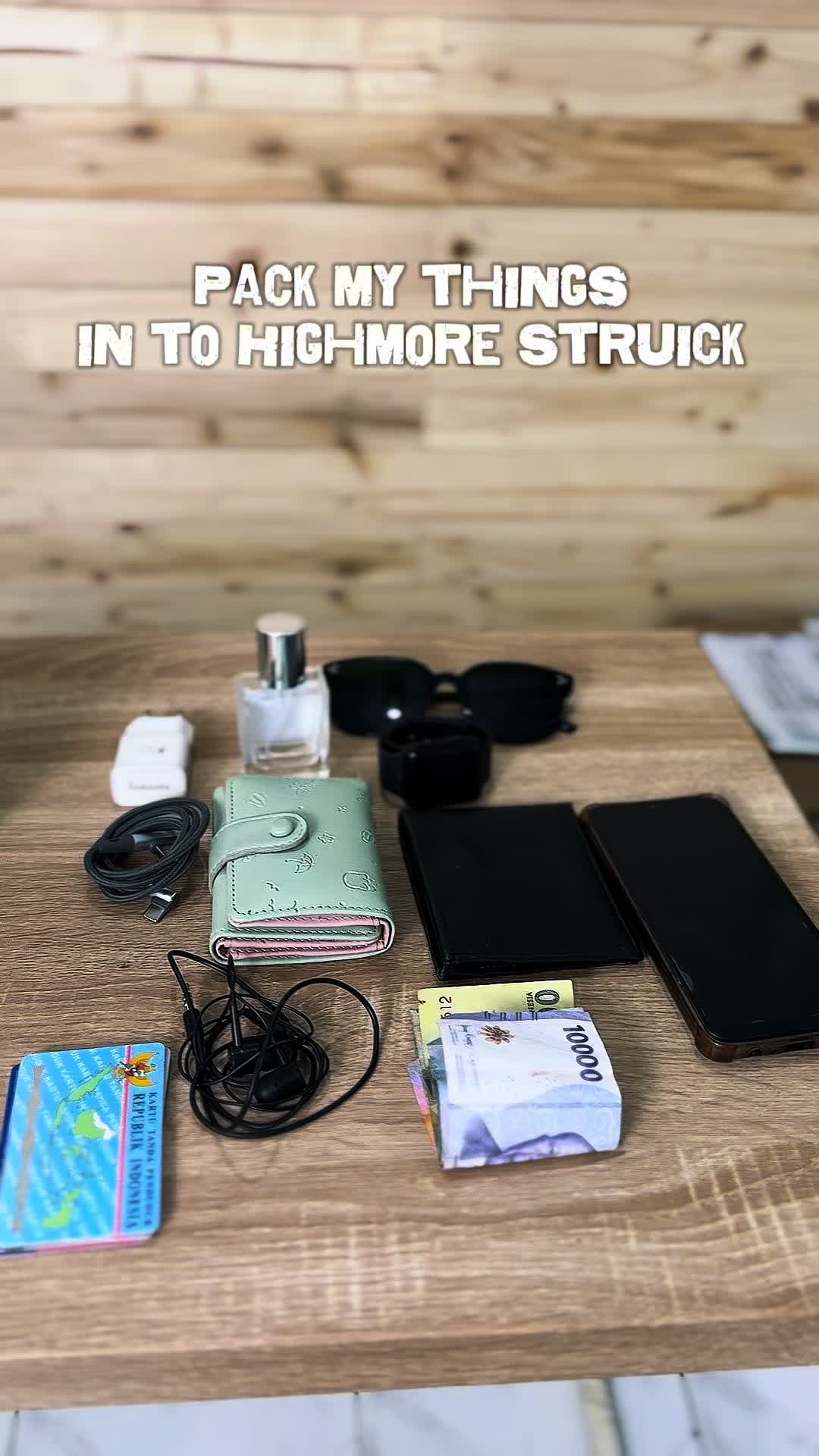 Tas Premium HIGHMORE STRUICK Tas Selempang MULTIFUNGSI- 3in1 - Promo Pria