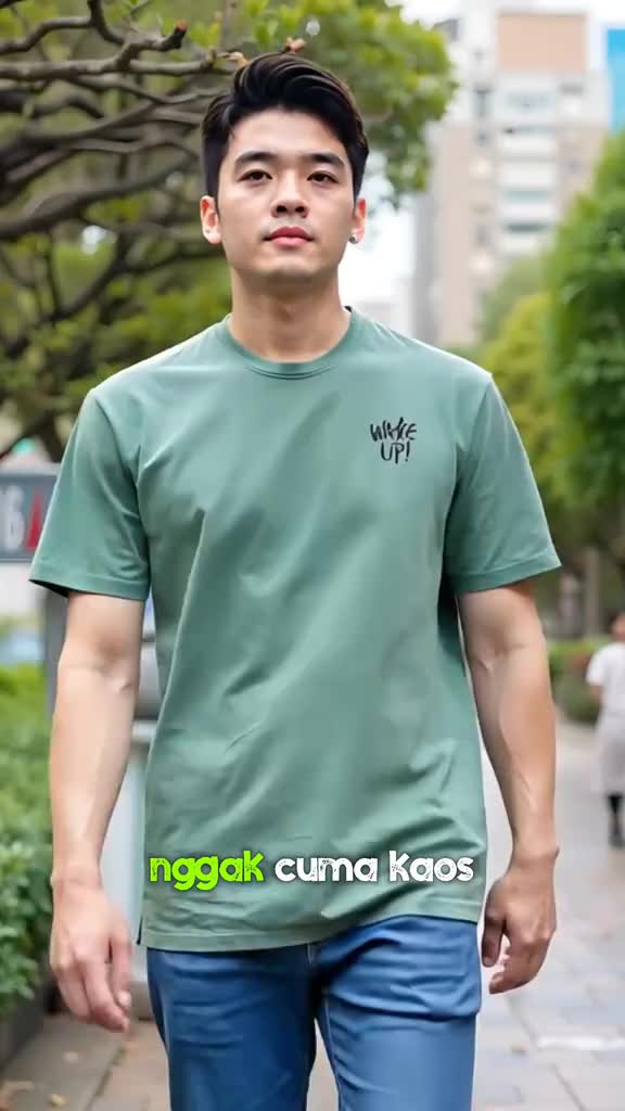 Baju Kaos Distro Motip Wake Up Pria Wanita - Baju Kaos Teks Inggris - Kaos Wake Up - Kaos Cotton Combad