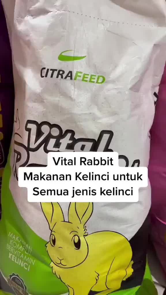 VITAL Rabbit 1Kg Citra Feed Pakan Pelet Makanan Kelinci Rabit Murah