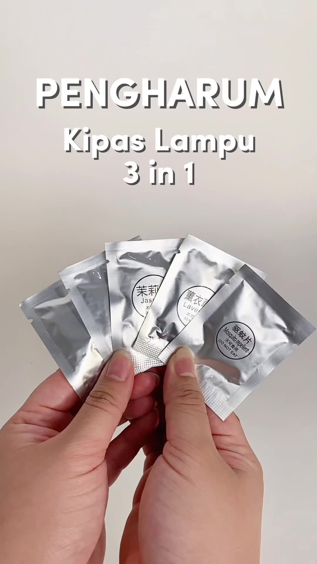 [Intelight]Tablet Pengharum Isi Ulang & Refill Aromatherapy Tablet/Refill untuk Lampu Kipas angin Pewangi Bunga Buah Lavender