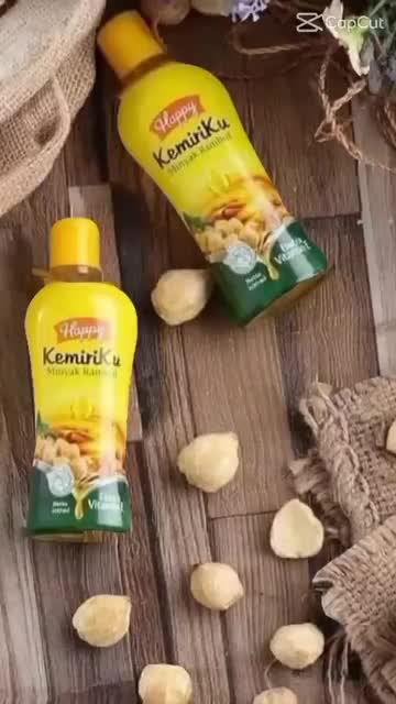 Happy Kemiriku 100 ml/Minyak Rambut Happy Kemiri