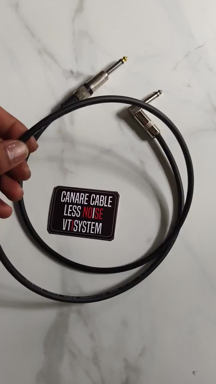 Kabel gitar kabel jack akai to akai 6,5 kabel canare 1 sampai 10 meter