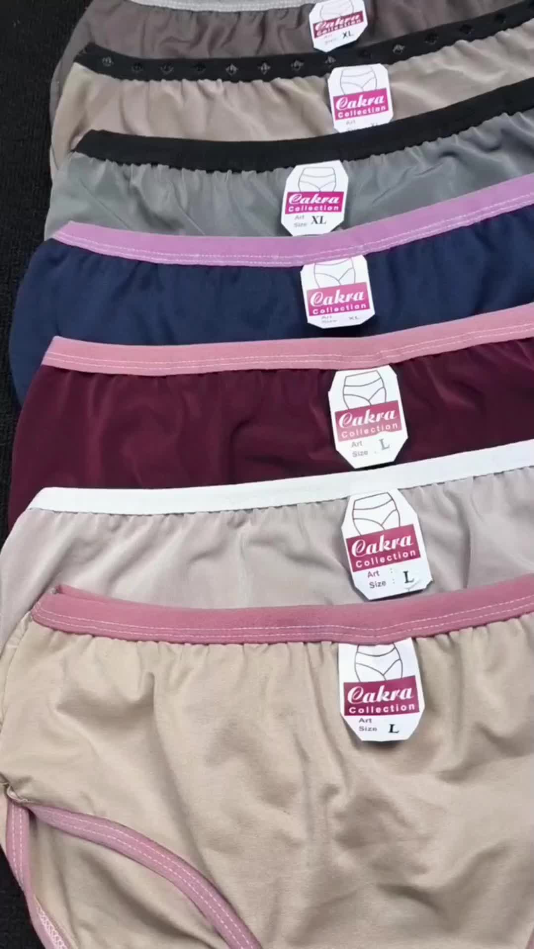 PROMO 1 LUSIN CD Celana Dalam Wanita Dewasa Remaja Bahan Nyaman Karet Motif Campur Polos Lembut