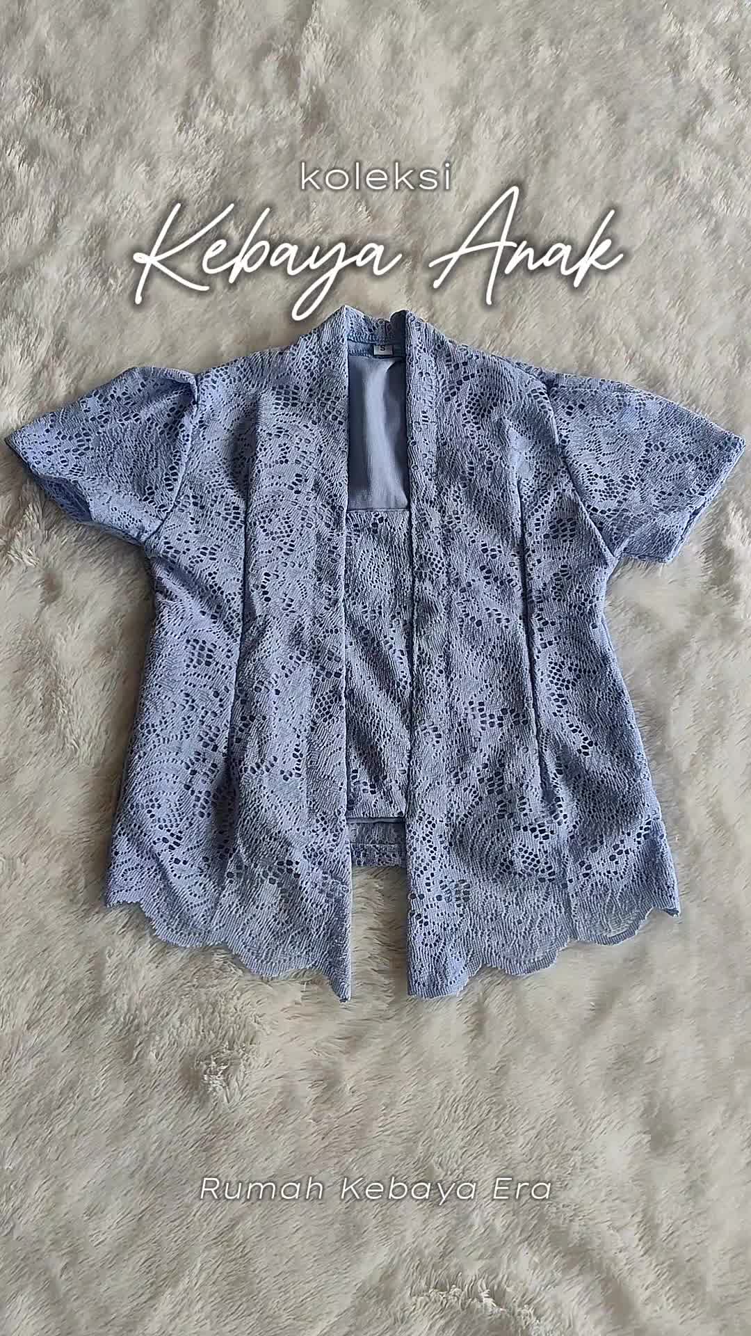 Kebaya anak kutubaru lapiis furing kebaya saja Fashion