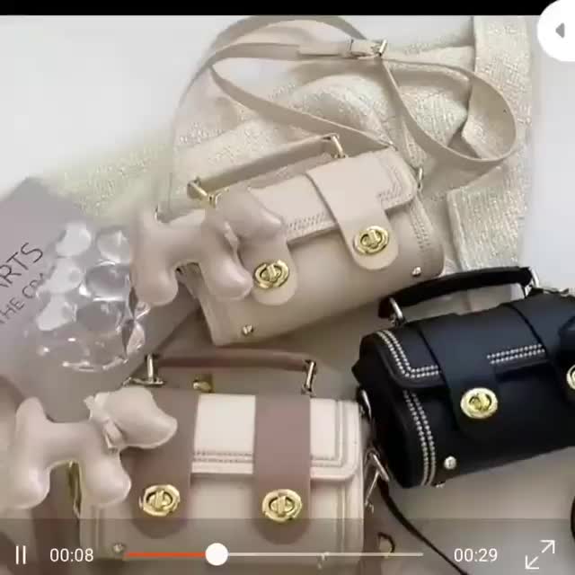 ￼[ COD ] Tas Kecil Populer High-end Wanita 2023 Baru All-match Niche Fashion Hot Style Portable tas selempang wanita Crossbody & Shoulder Bags Hitam