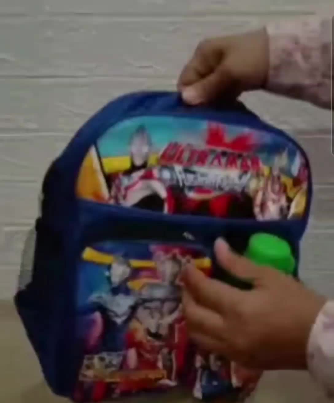 Tas Anak Sekolah PAUD TK SD dengan Botol Minum Gratis - Fashion Ransel