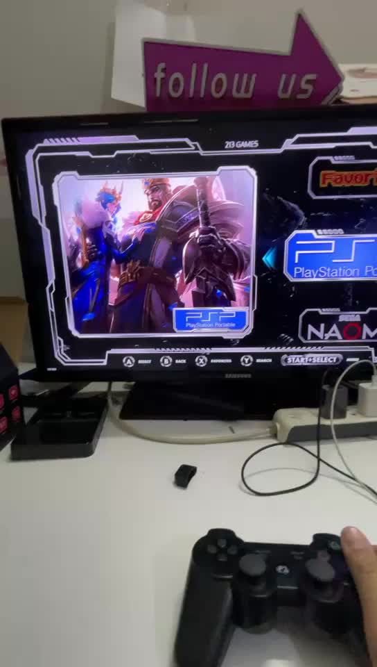 Game Stick Gen 2 X2 Plus Game Console 4K HD Wireless Gamepad HDMI TV