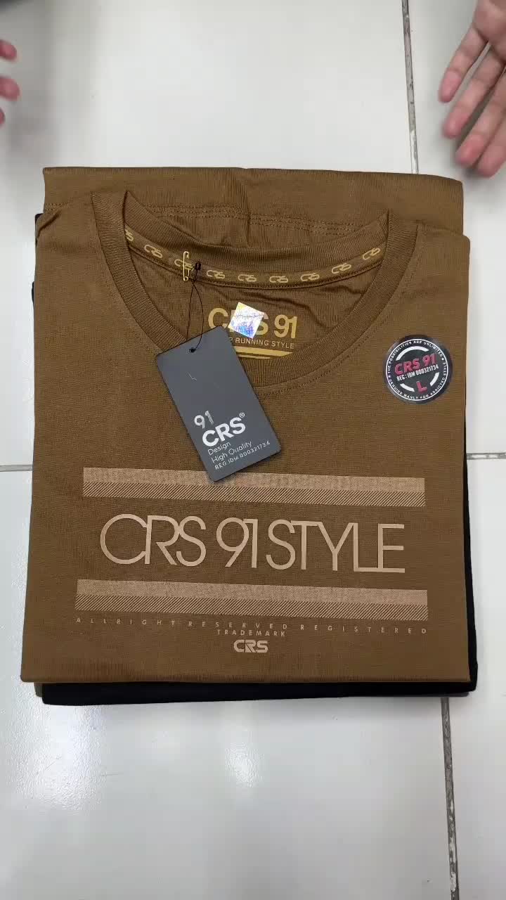 Kaos crs 91 | Kaos Oblong Pria Distro | Atasan Pria Wanita Dewasa Unisex |  Baju Katun Combed Sablon Keren Pendek Polos Cowok Tebal Motif Standar T-Shirt