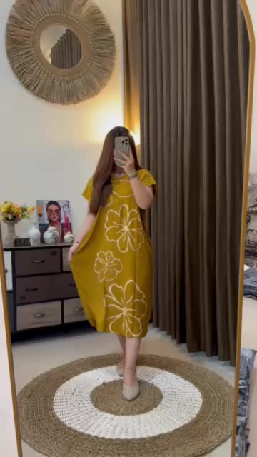Daster Lowo Wanita Jumbo Bahan Rayon Busui Resleting YASMINE - Luvema