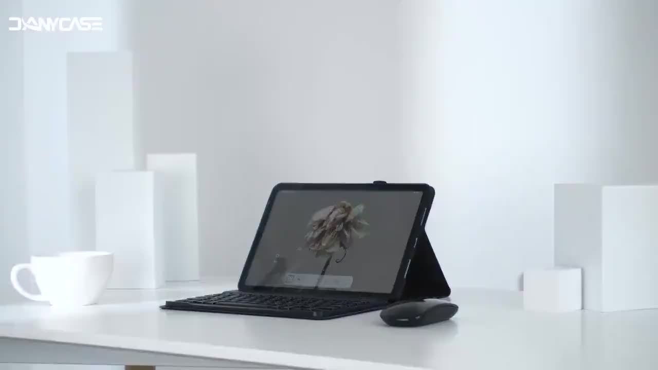 【Not Tablet】DANYCASE Keyboard Case with Mouse for iPad 11th A16 Air 6th Gen 11 inch Air13 M3 2025 7th 8th 9th Gen 10.2 Air4 Air5 10th 10.9 Pro 11 13 Air2 5th 6th Gen 9.7 Mini 7 6  Magnetic Cover with Pencil Holder Bluetooth