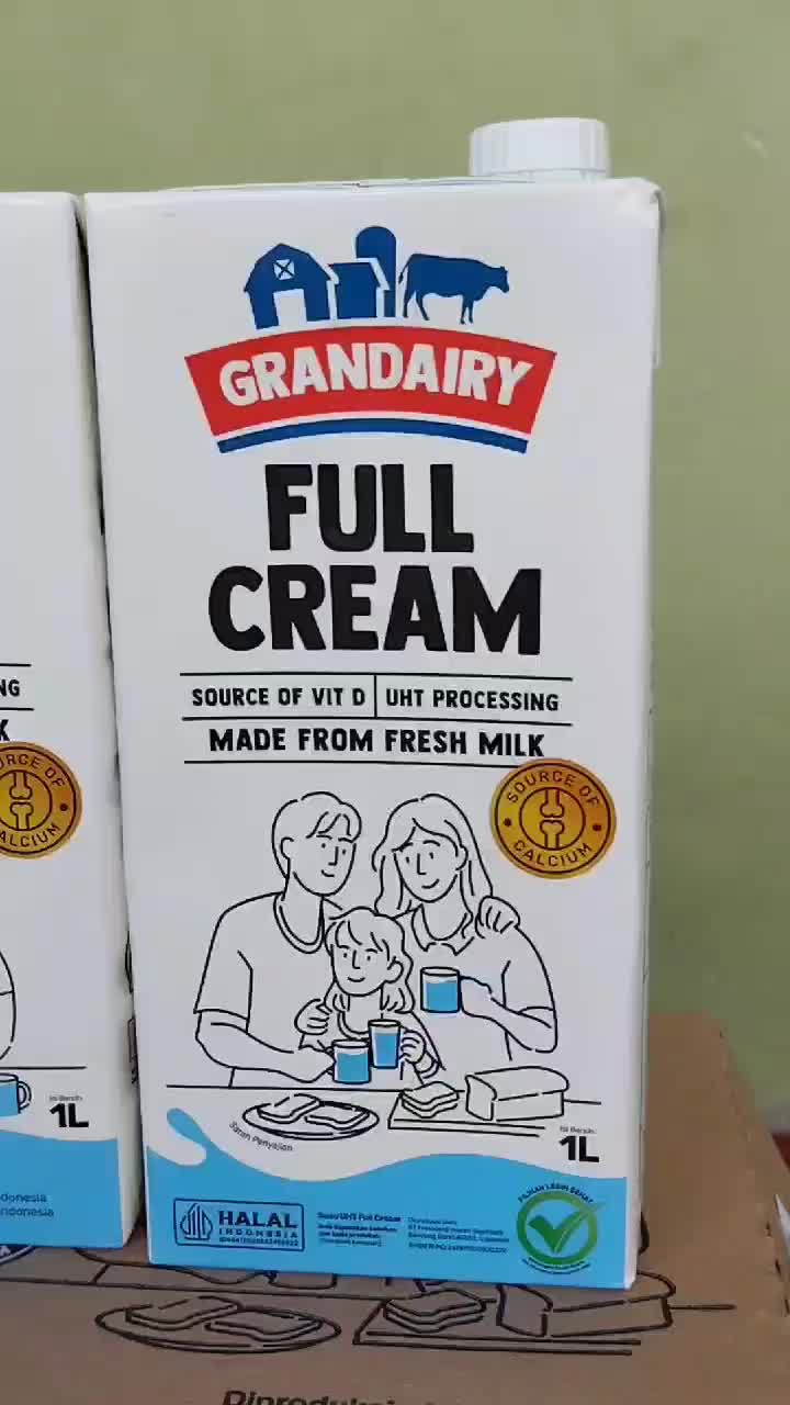 Grandairy Susu UHT Full Cream 1 Liter Milk
