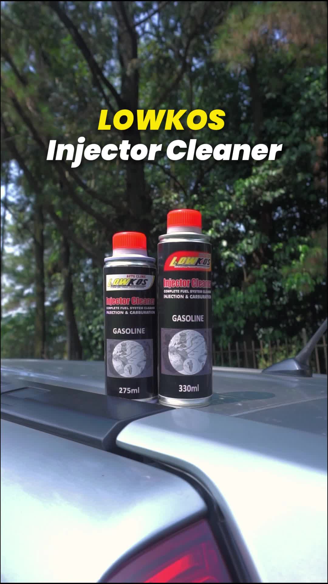Pembersih Injeksi Mobil Injector Cleaner Tuang Tangki Lowkos 275 ML