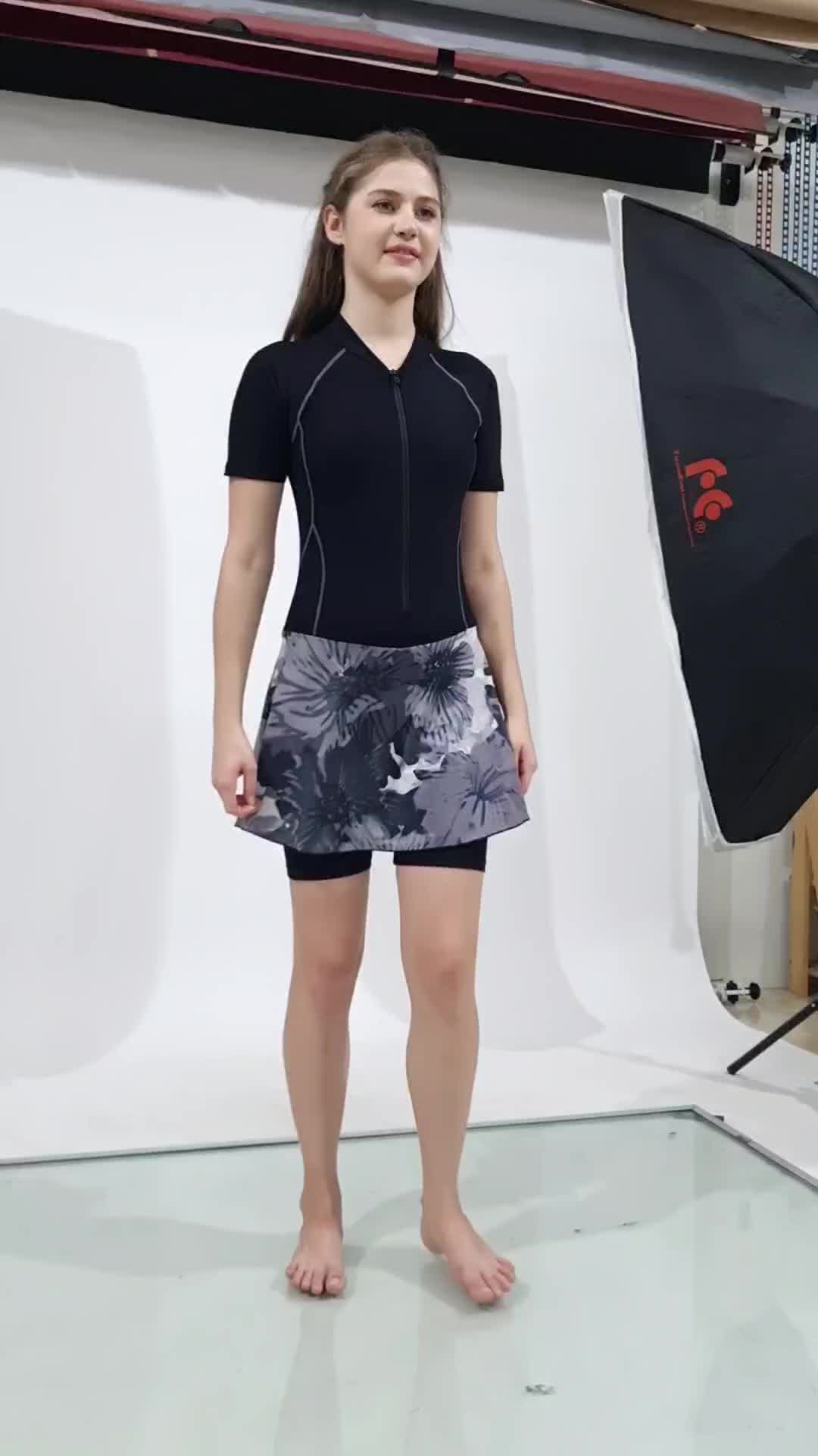 BAJU RENANG ROK WANITA DEWASA MOTIF TERBARU