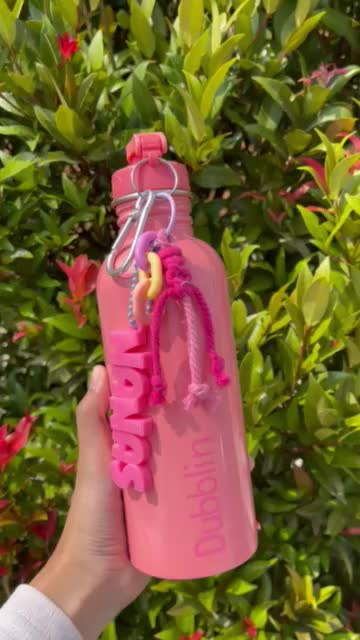 Bagcharm 3D Bahan Filamen Custom Carabiner Rantai Full color