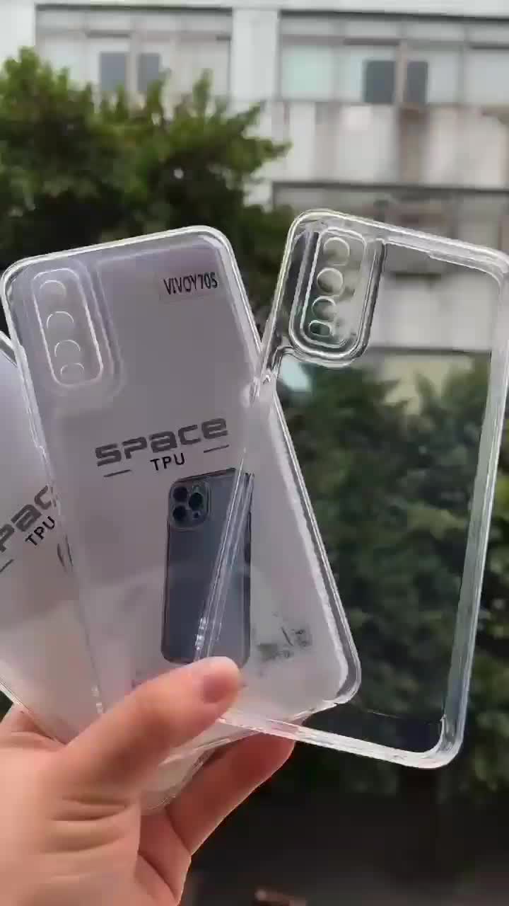 Soft Case Clear Black Space Transparan Sam A53 5G Silikon Pelindung Camera