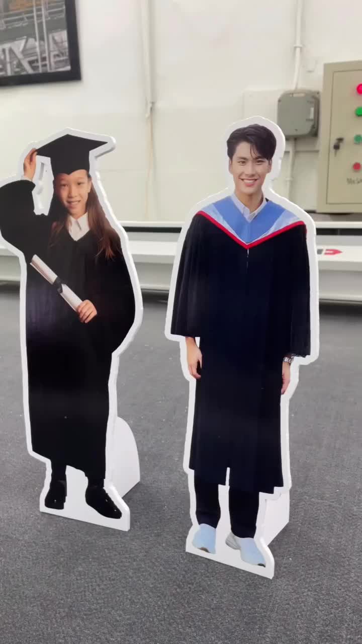 Custom Standee Mini Wisuda Foamboard/Impraboard
