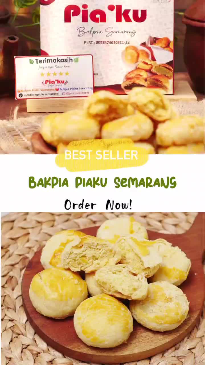 Bakpia Piaku Semarang Rasa Kombinasi Original 15 Biji Premium Makanan